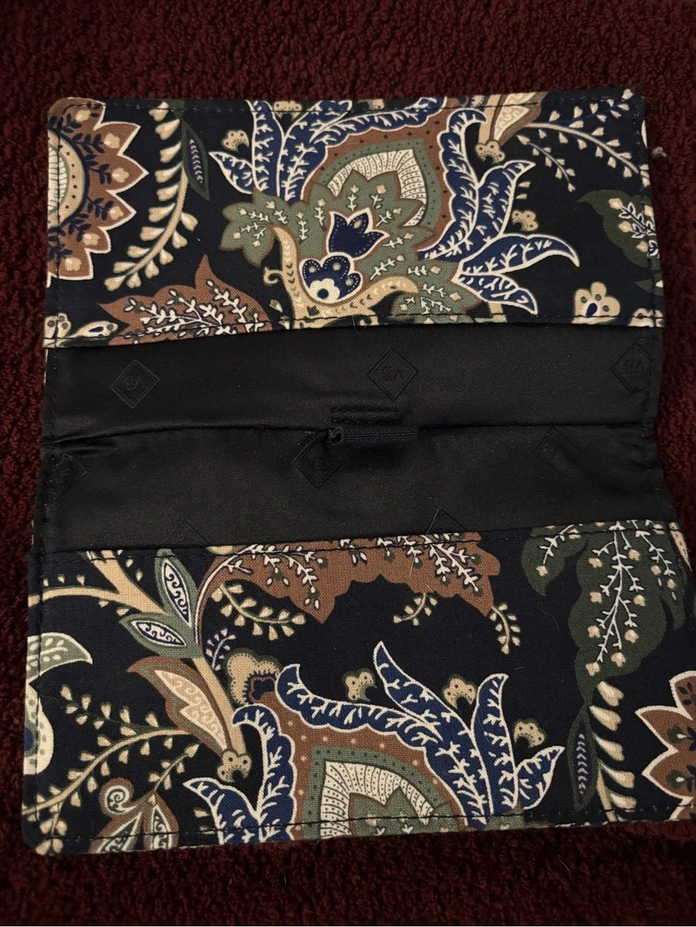 Vera Bradley Floral Pattern Checkbook Cover